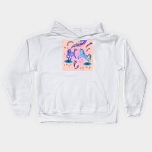 Unicorns 124 (Style:1) Kids Hoodie